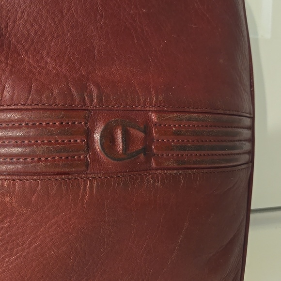 Vintage Aigner Leather Shoulder Bag - Picture 2 of 9